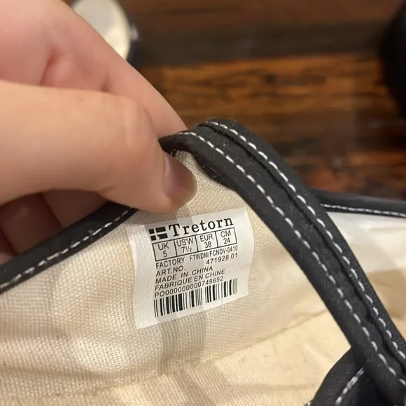 Polka dot Comme des Garcon x Tretorn Mary Jane Sneakers - Picture 3 of 3